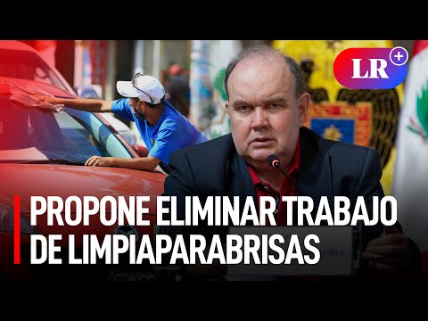 Rafael López Aliaga anuncia eliminación de trabajo de limpiaparabrisas tras muerte de conductor