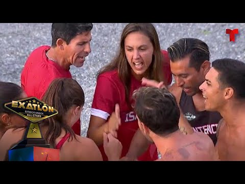 ¡El Equipo Rojo termina por dominar el Juego por la Sentencia | Exatlón EE.UU All-Stars 2024