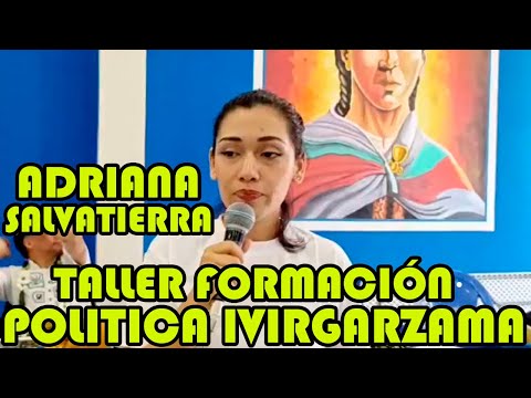 ADRIANA SALVATIERRA RESALTA EL ROL DE LAS MUJERES EN DESARROLLO DE BOLIVIA..