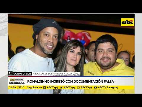 Ronaldinho ingreso con documentación falsa