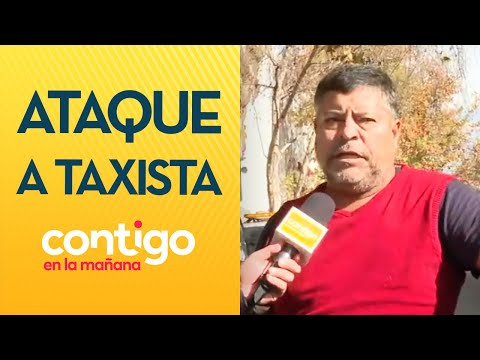 ¡ME TIRÓ LA MOTO ENCIMA!: Taxista denunció agresión de motociclista - Contigo en la Mañana