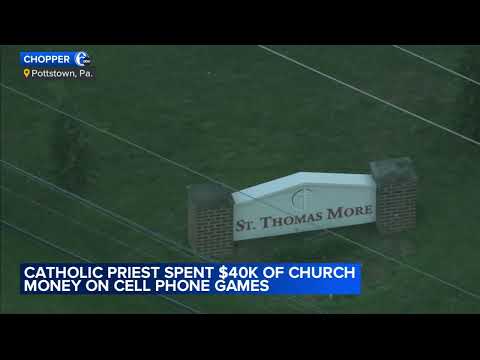 Catholic priest accused of stealing $40K from Chester County church