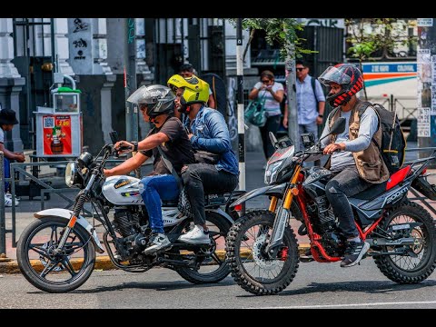 ¡Polémica medida! proponen prohibir el uso de motos en distritos en estado de emergencia