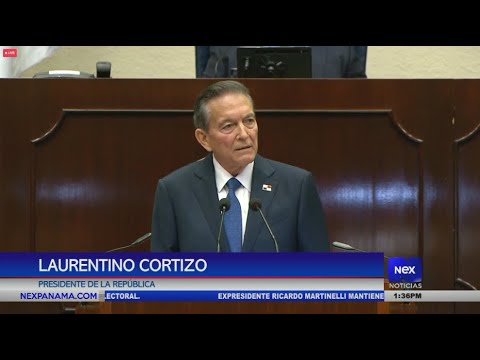 Presidente Laurentino Cortizo rinde u?ltimo informe de su periodo en la Asamblea Nacional