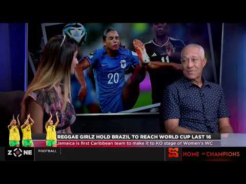 Reggae Girlz hold Brazil to reach World Cup last 16