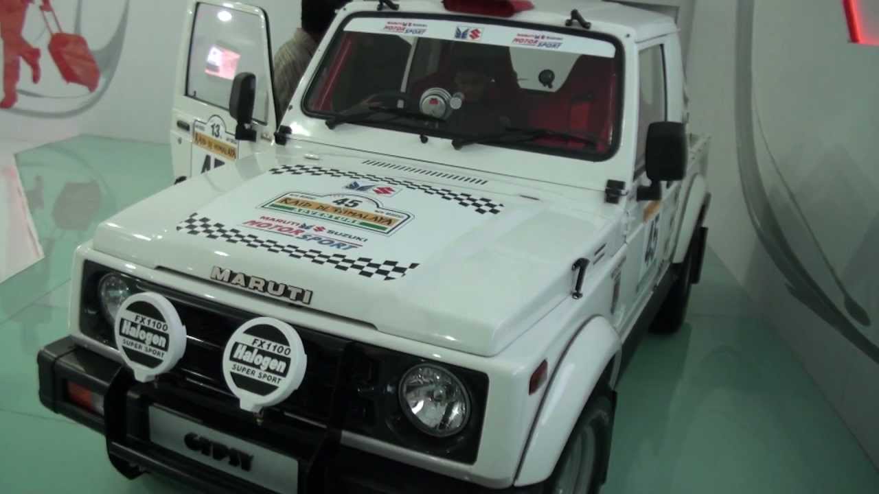 Maruti Suzuki Gypsy At Auto Expo 2012