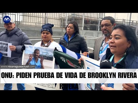 Plantón en New York, piden en las ONU prueba de vida para el líder indígena Brooklyn Rivera