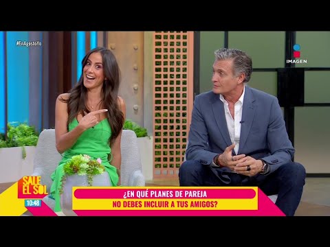 ¡Juan Soler y Paulina Mercado REVELAN hasta dónde dejan ENTRAR a sus amigos en su RELACIÓN!