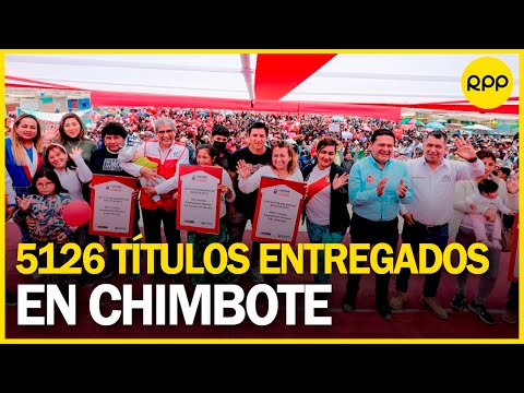 Ministra de Vivienda entregará títulos de propiedad en Chimbote
