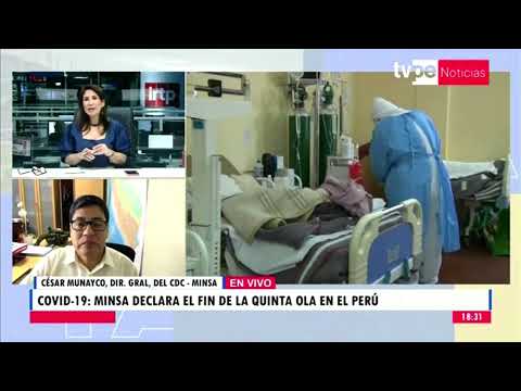 Noticias Tarde | César Munayco, director general del CDC, Minsa - 14/02/2023