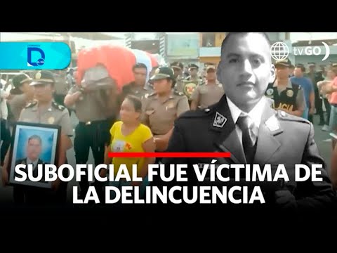 Madre de suboficial que fue ultimado pide cadena perpetua para denlicuentes | Domingo al Día | Perú
