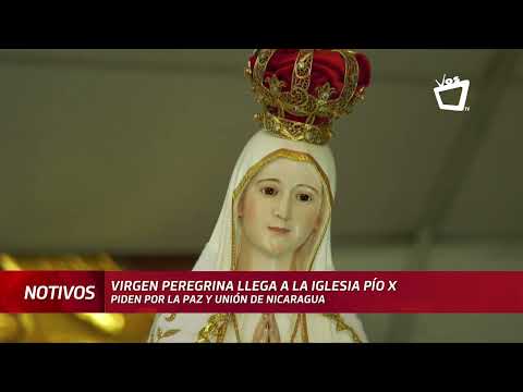 Virgen peregrina de Fátima recorrerá toda las iglesias católicas de Nicaragua