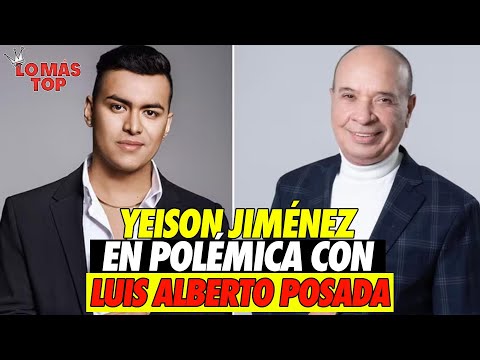 Esto se subió de tono Yeison Jiménez envuelto en polémica con Luis Alberto Posada - lo más TOP