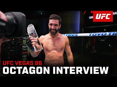 Ryan Loder Octagon Interview | UFC Vegas 96