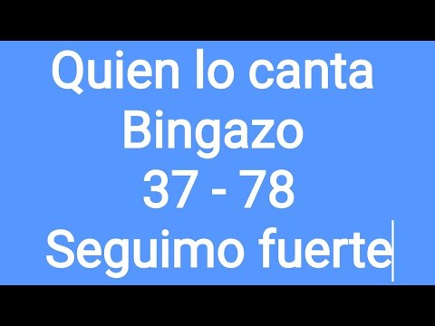 (Bingo 07-41-82) Jueves 20-01-22 Enero By El Rey Miguel Castillo??