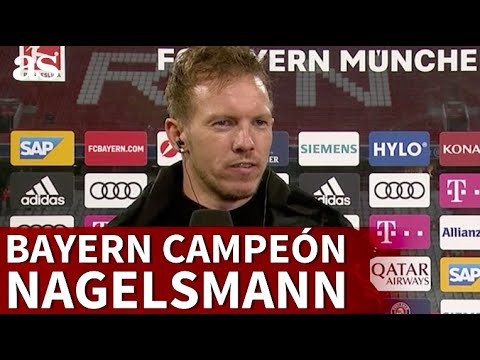 BAYERN MÚNICH - B. DORTMUND | La reflexión de NAGELSMANN por la BUNDESLIGA | AS