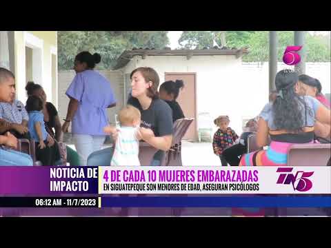 4 de cada 10 mujeres embarazadas en Siguatepeque son menores de edad, aseguran psicólogos