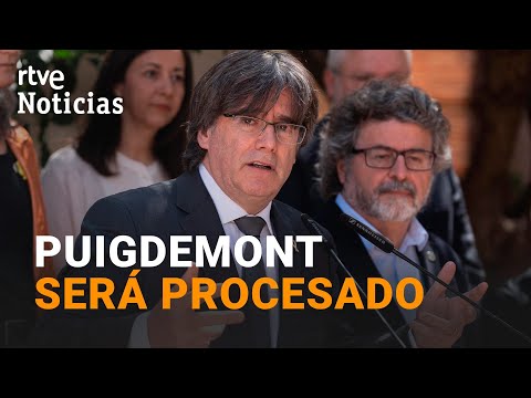 PUIGDEMONT: El TRIBUNAL SUPREMO confirma su PROCESAMIENTO por MALVERSACIÓN y DESOBEDIENCIA | RTVE