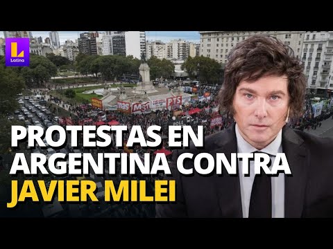 ARGENTINA EN VIVO: PARO DE SINDICATOS CONTRA LAS MEDIDAS DE JAVIER MILEI