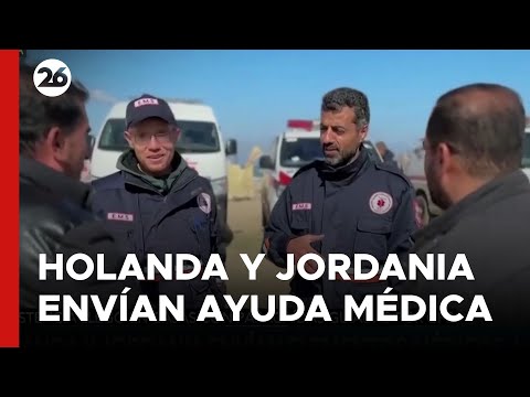 MEDIO ORIENTE | Holanda y Jordania envían elementos médicos a Gaza