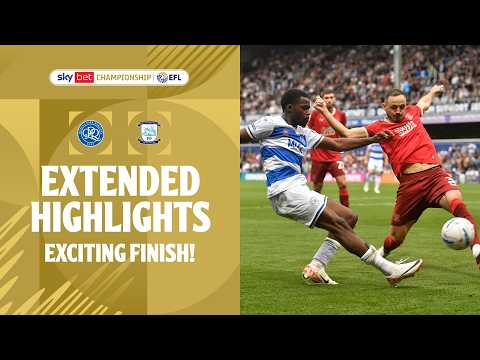 아슬아슬한 결승전! | QPR vs 프레스턴 노스엔드 확장 하이라이트