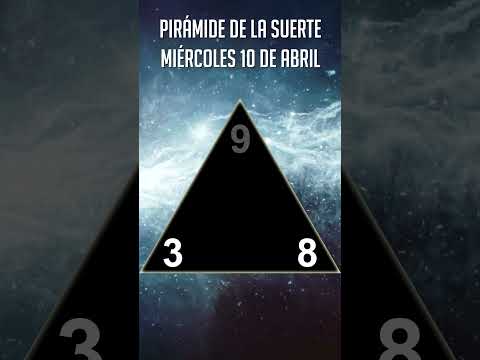 Pirámide de la Suerte para hoy Miércoles 10 de Abril de 2024 - Lotería de Panamá