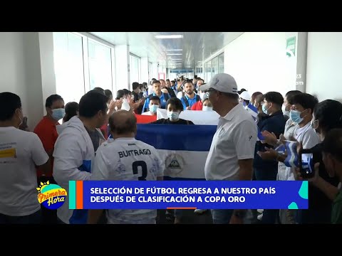 Selección Nacional de Fútbol arriba a Nicaragua