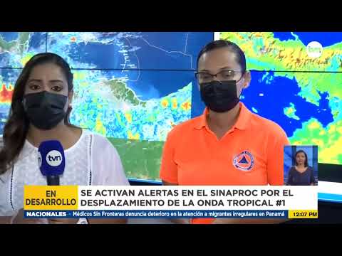 Se mantiene la alerta amarilla para Chiriquí, Bocas del Toro y Veraguas