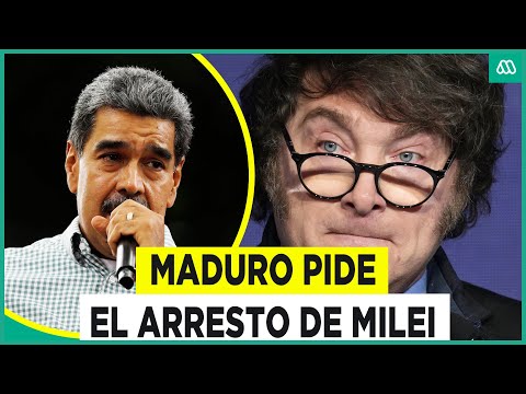 Por robo de aeronave: Nicolás Maduro pide el arresto de Javier Milei