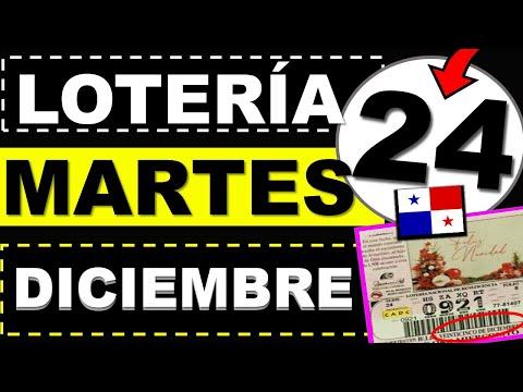 Resultados Sorteo Loteria Martes 24 Diciembre 2024 Nacional Panama Miercolito Que Jugo Miercoles 25