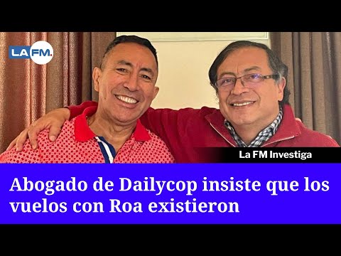 El abogado de Daily Cop le recuerda al presidente Gustavo Petro que él sí utilizó sus aviones