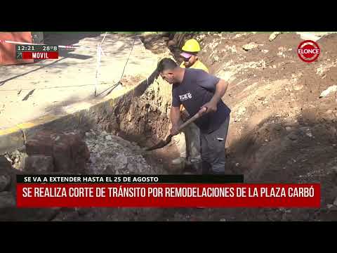 Obras en calle Córdoba: Piden a los automovilistas respetar los cortes y vallas