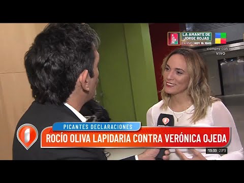 Rocío Oliva lapidaria contra Verónica Ojeda: Nunca tuvimos relación