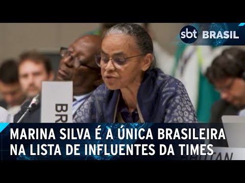 Times elege Marina Silva como uma das cem pessoas mais influentes do ano | SBT Brasil (17/04/24)