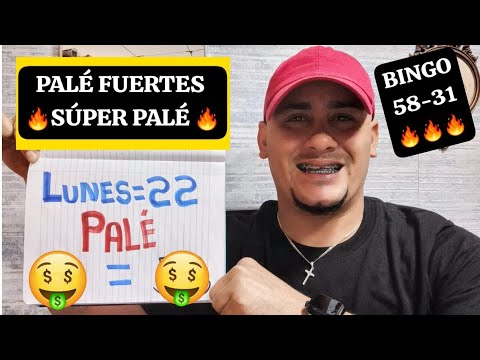 Lunes 22 DE Julio 2024 Mira PALÉ FUERTES Viste58-31Hoy palé fuertes