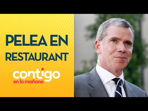CON SU CUÑADO DE MORAS: Ex ministro Bulnes formalizado por pelea en restaurant -Contigo en la Mañana