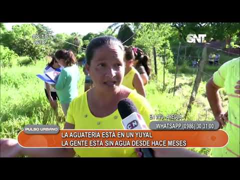 Areguá: Pagan por el agua que no tienen