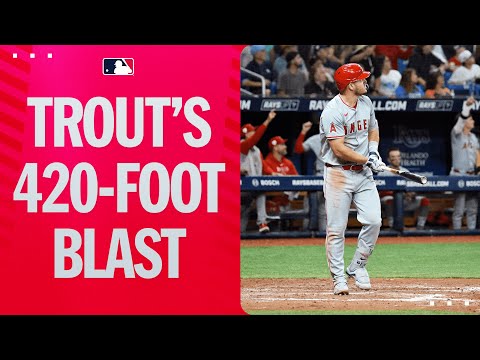 Mike Trouts quick start continues with his 7th home run of 2024!