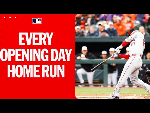 All 2024 Opening Day home runs!