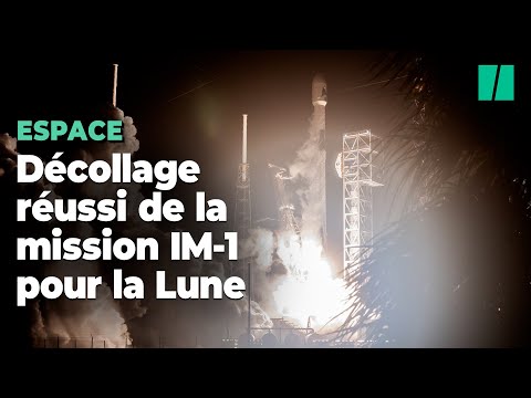 La mission IM-1 de la Nasa s'est envolée vers la Lune