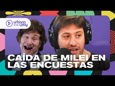 Mientras Milei está en EEUU, cae el apoyo en las encuestas: Jairo Straccia #Perros2024