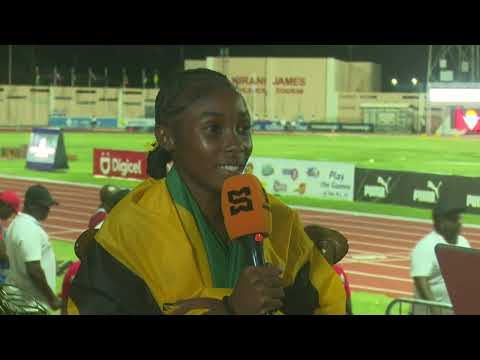 Girls 400 Meter Dash Under 17 Interview
