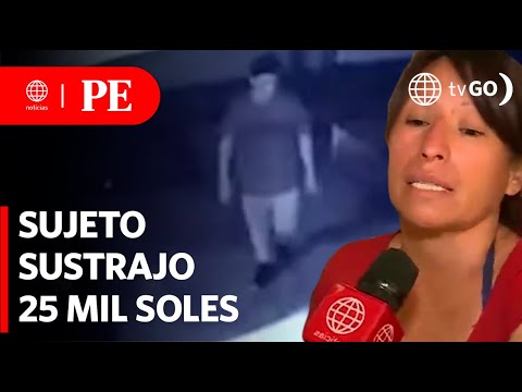 Trabajador de tienda es captado robando 25 mi soles | Primera Edición | Noticias Perú
