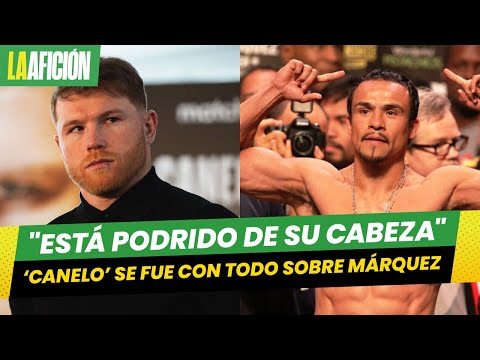 'Canelo' Álvarez ataca a Juan Manuel Márquez y lo llama 'envidioso'