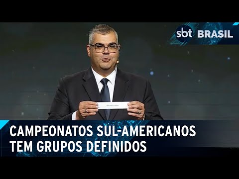 Grupos das Copas Libertadores e Sul-Americana são definidos | SBT Brasil (19/03/24)