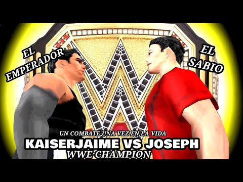 KAISER VS JOSEPH (UNA VEZ EN LA VIDA) WWE Raw vs Smackdown 2011 Gameplay 2024