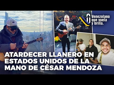 Cesar Mendoza: Lanzó su primer trabajo musical como solista - Venezolano que Vuela y Brilla