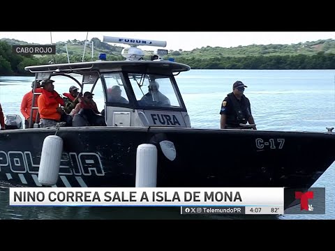 Nino Correa se une a operativo de búsqueda de cazador en Mona