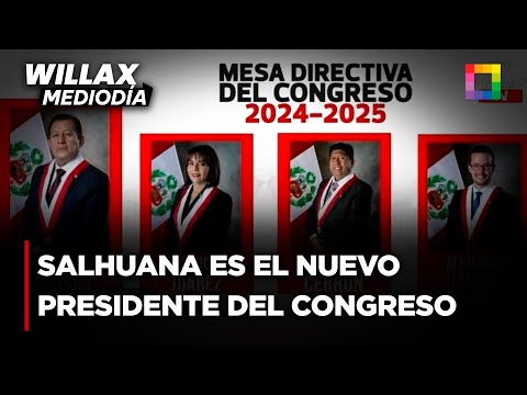 Amor y Fuego - JUL 26 - SALHUANA ES EL NUEVO PRESIDENTE DEL CONGRESO | Willax