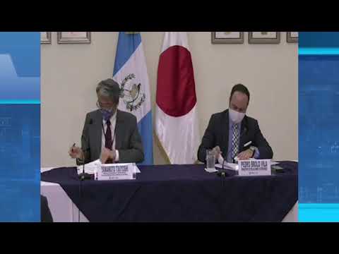 Embajada de Japón en Guatemala firma Acuerdo para donación de equipo médico al Ministerio de Salud